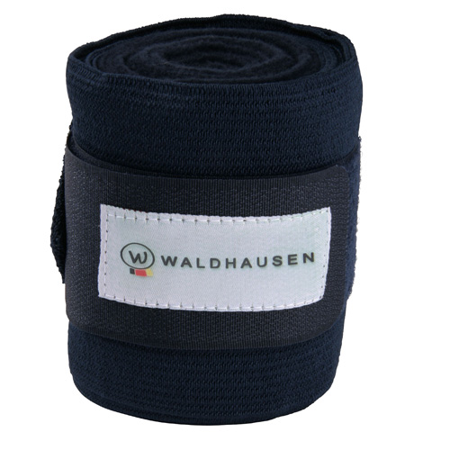 Vendas Elasticas Con Fleece Color Negro Set de 4