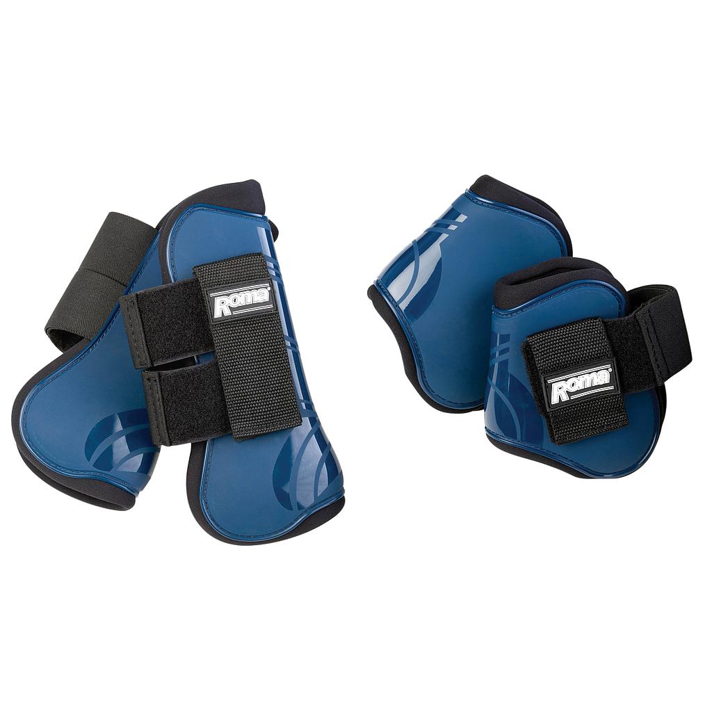 Protectores Roma Competitor Series Set De Cuatro Azul